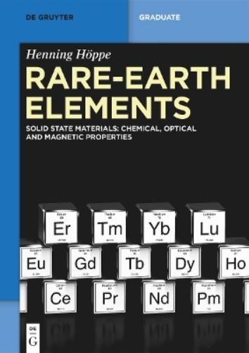 Henning Höppe Rare-Earth Elements (Paperback) De Gruyter Textbook (UK IMPORT)