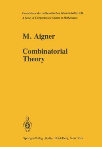 Combinatorial Theory, Paperback by Aigner, Martin, Brand New, Free shipping i…