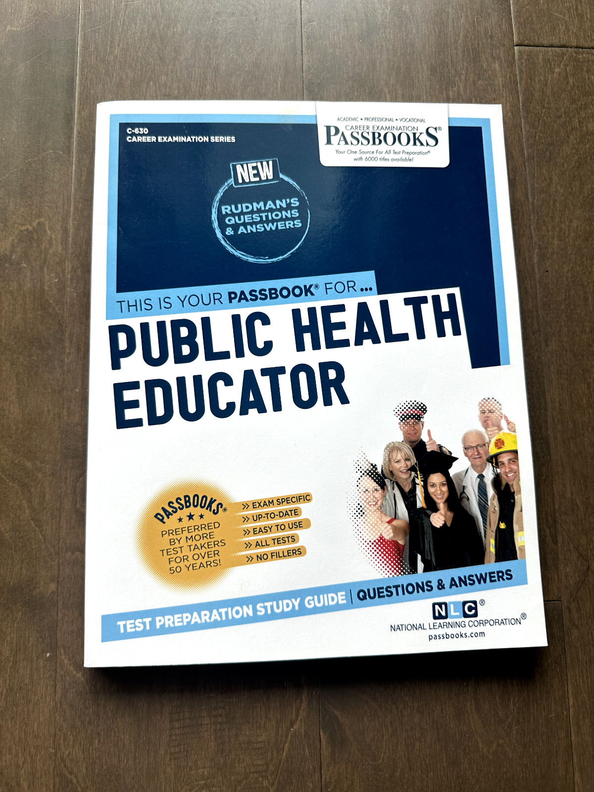 Public Health Educator C-630 Passbooks Study Guide Career Exam 9781731806307