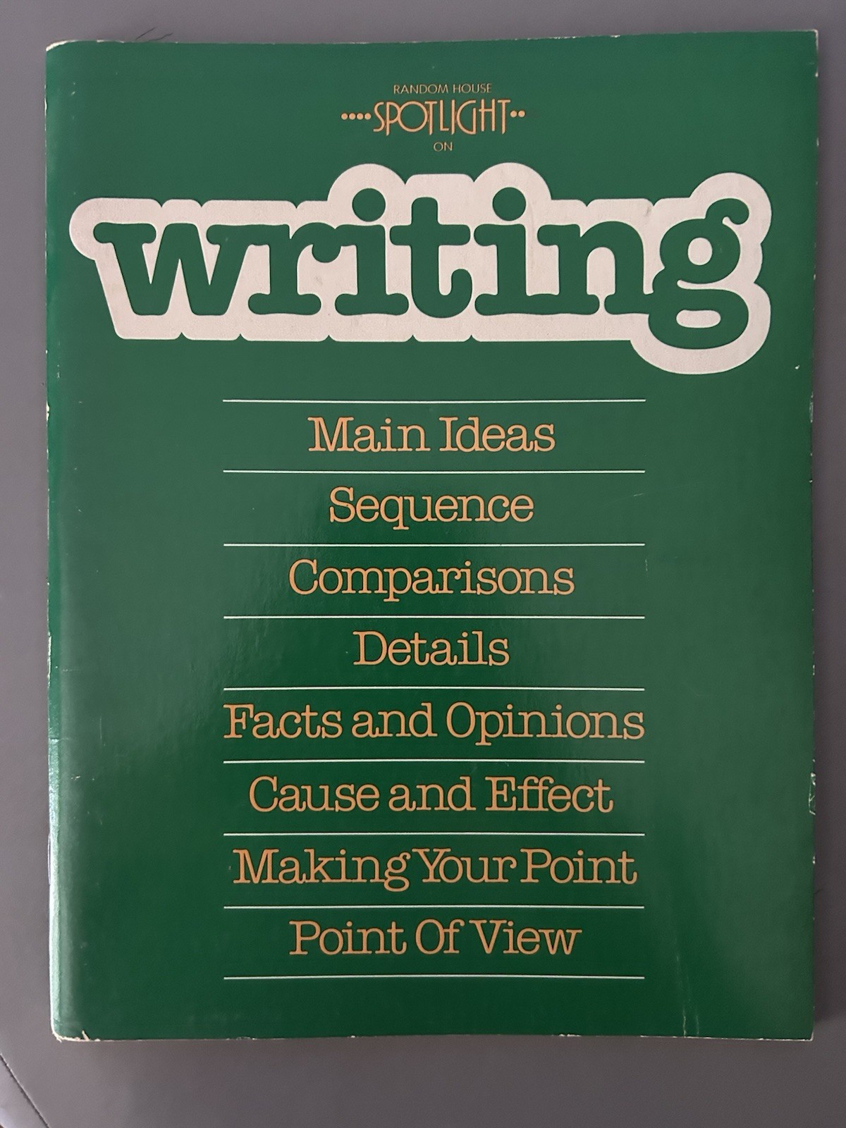 #752 Spotlight on Writing Main Ideas Sequence Comparisons Details and More!