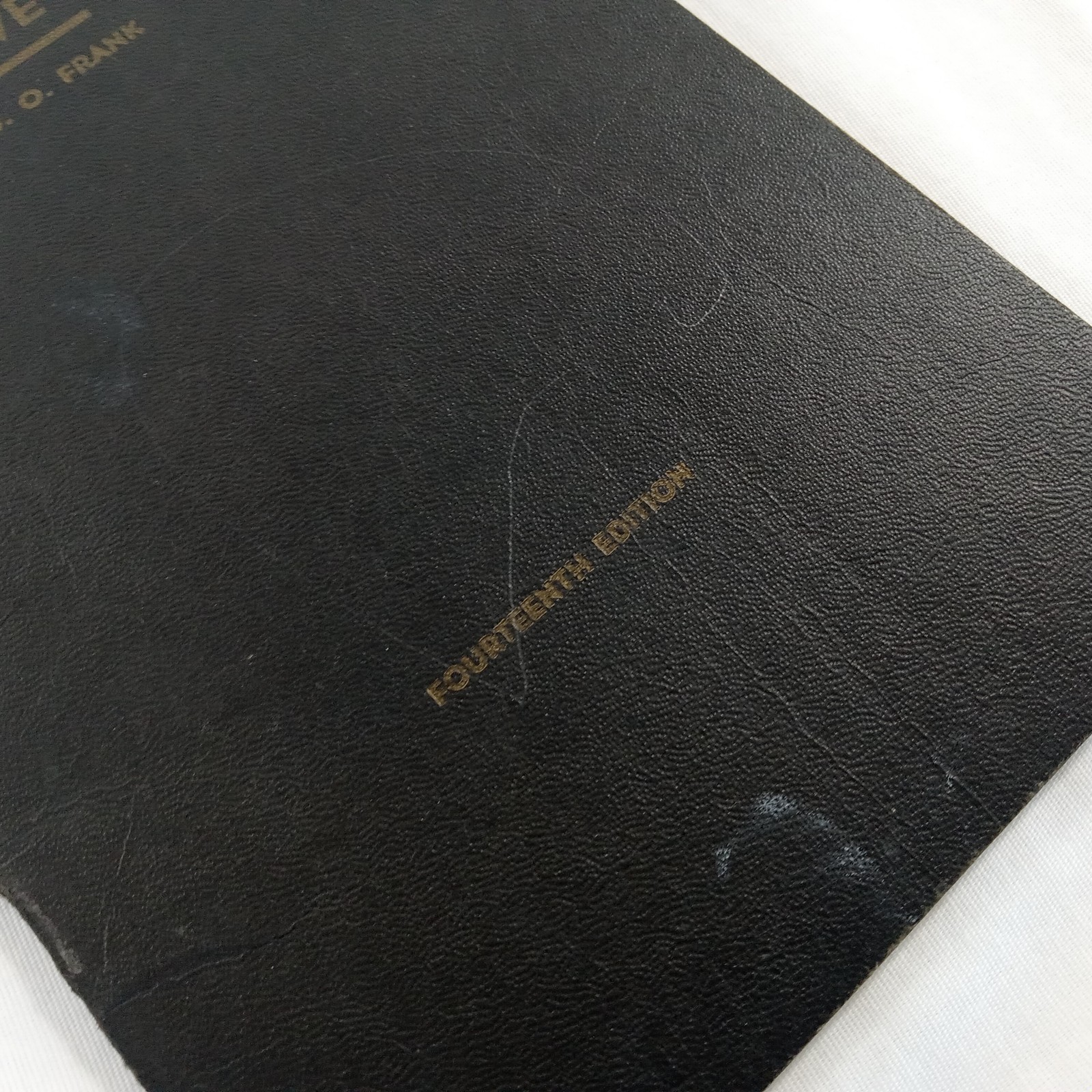 Qualitative Analysis J.O. Frank Fourteenth Edition 1948 Chemistry Booklet 38 Pgs