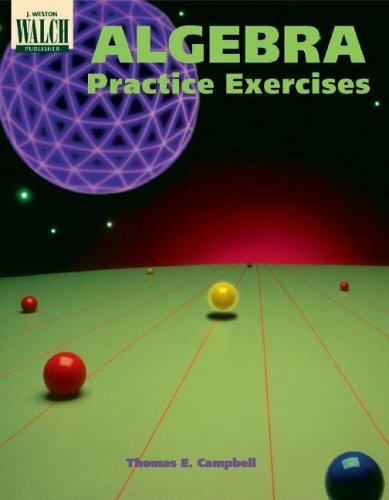 Algebra Practice Exercises, Grades 7-9