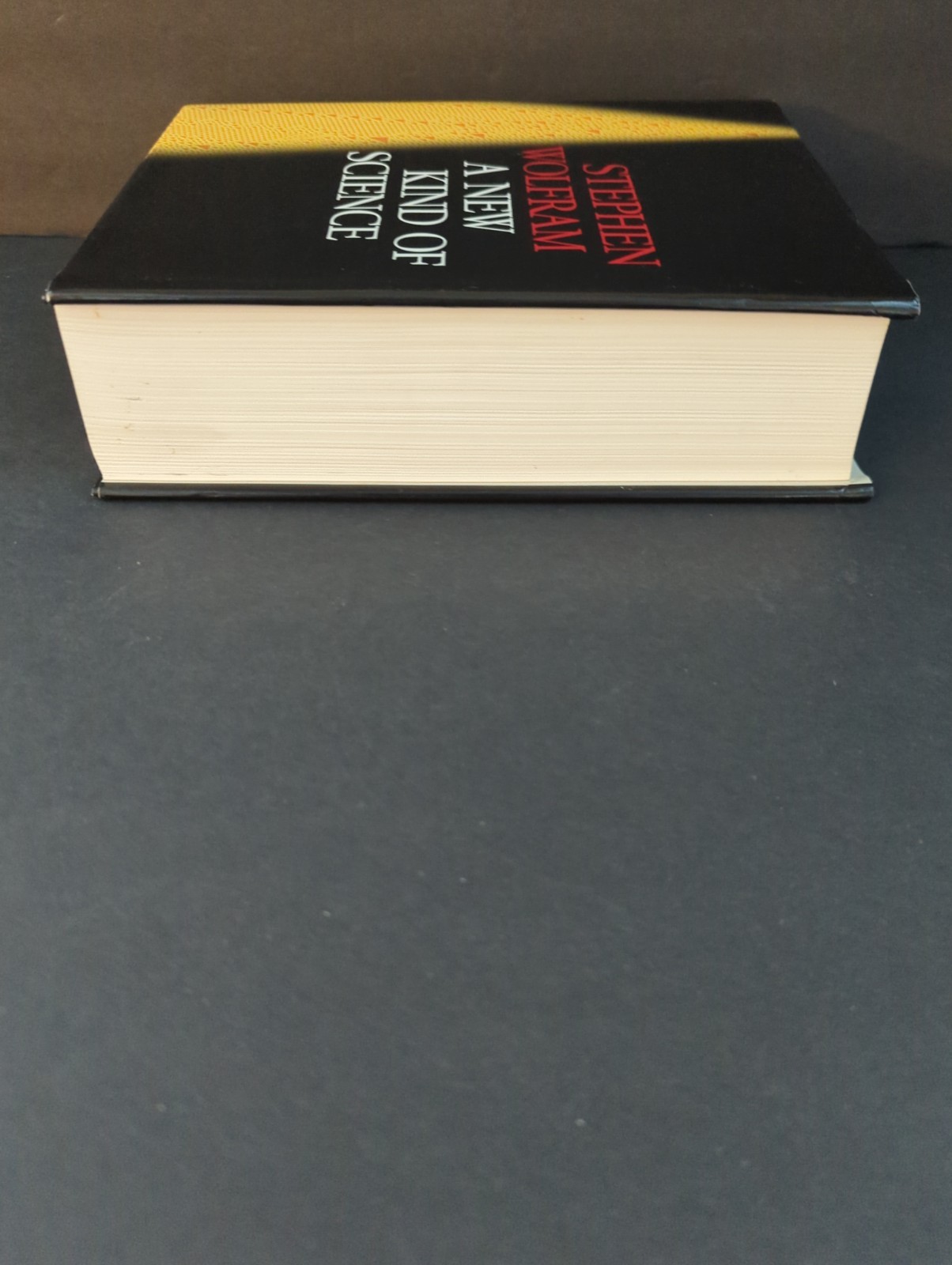A New Kind Of Science by Stephen Wolfram Signed 1st Edition 2002 Hardcover DJ