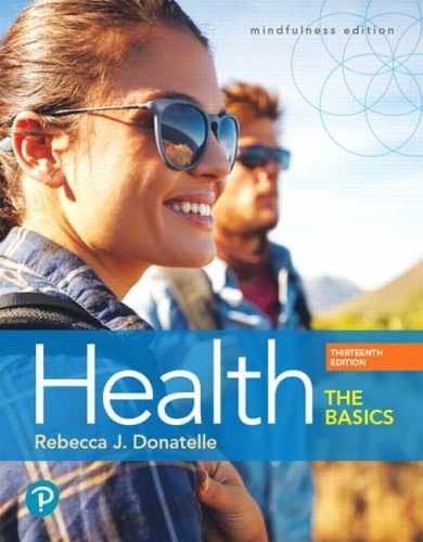 Health: The Basics – Paperback, by Donatelle Rebecca – Very Good z