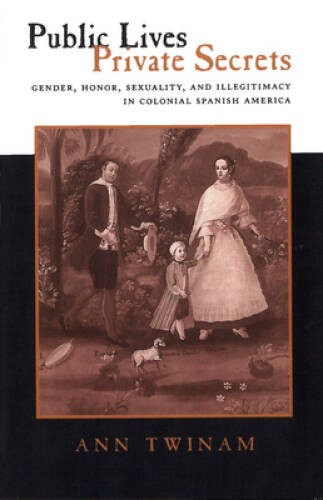 Public Lives, Private Secrets: Gender, Honor, Sexuality, and Illegit – VERY GOOD