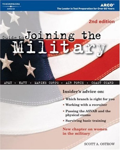 Guide to Joining the Military Paperback Arco Staff Ostrow