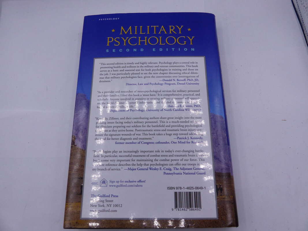 MILITARY PSYCHOLOGY, SECOND EDITION: CLINICAL AND OPERATIONAL APPLICATIONS