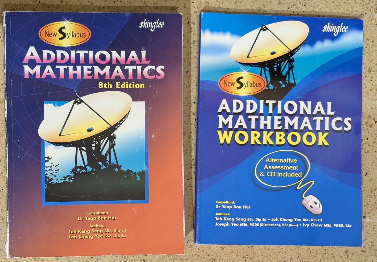 Singapore Math, New Syllabus Additional Mathematics Set, Shinglee, Homeschool