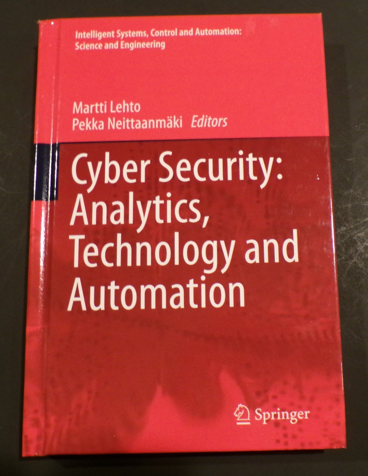 Cyber Security Analytics, Technology and Automation Like New New old stock HC