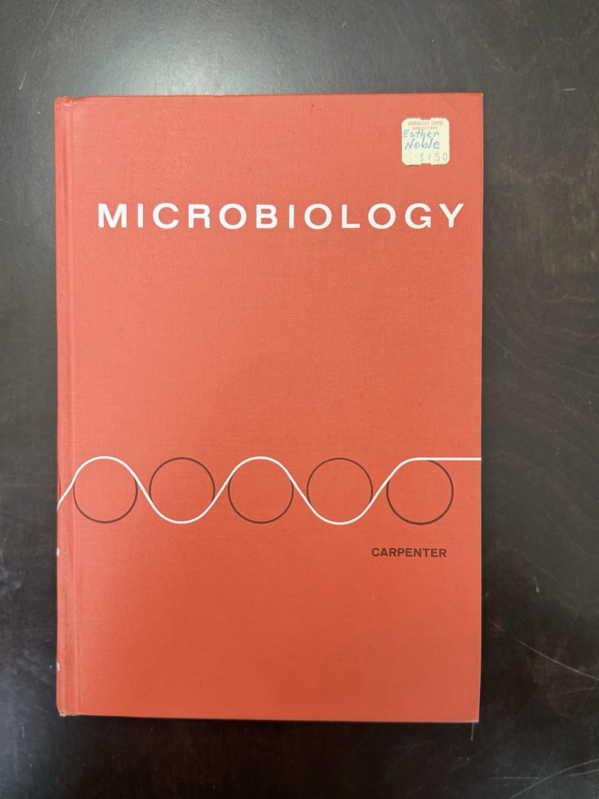 Microbiology 2nd Edition by Carpenter Hardcover 1967 W. B. Saunders Textbook