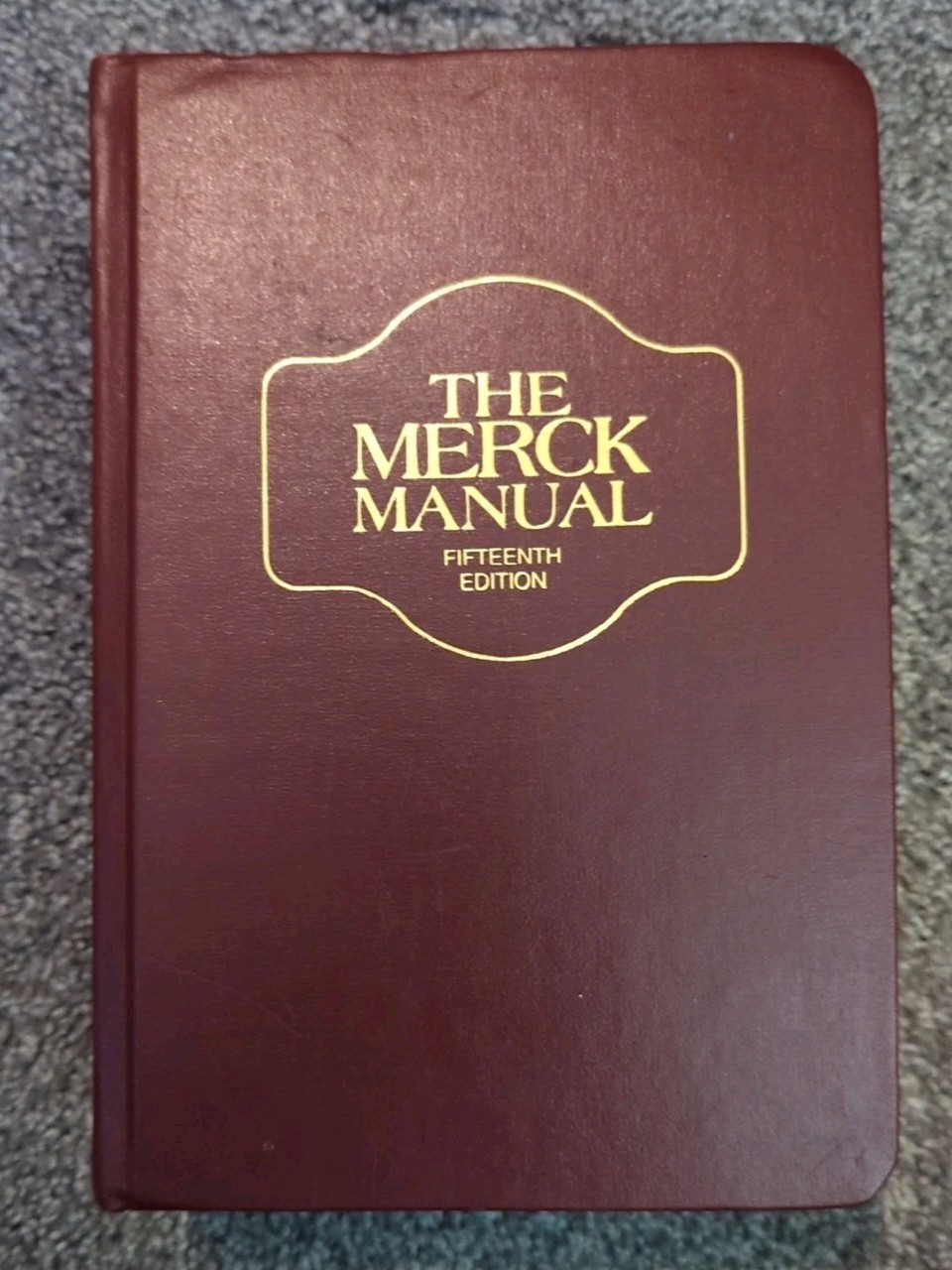 The Merck Manual 15th Edition General Medicine.