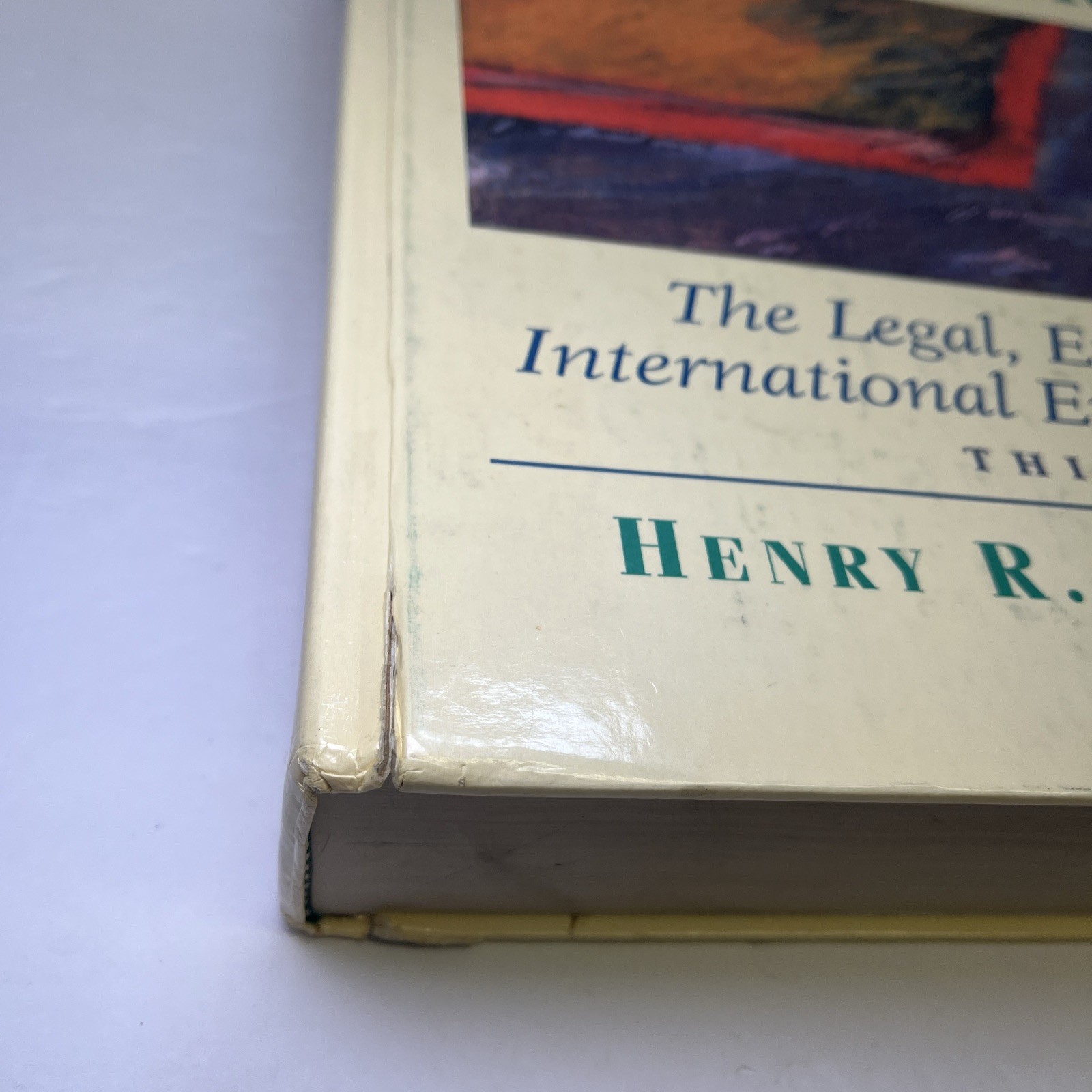 Business Law: The Legal, Ethical, – Hardcover, by Henry R. Cheeseman 1998