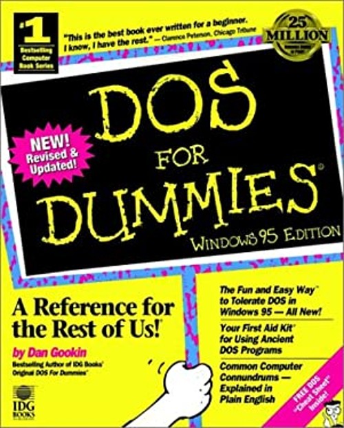 DOS for Dummies, Windows Paperback Dan Gookin