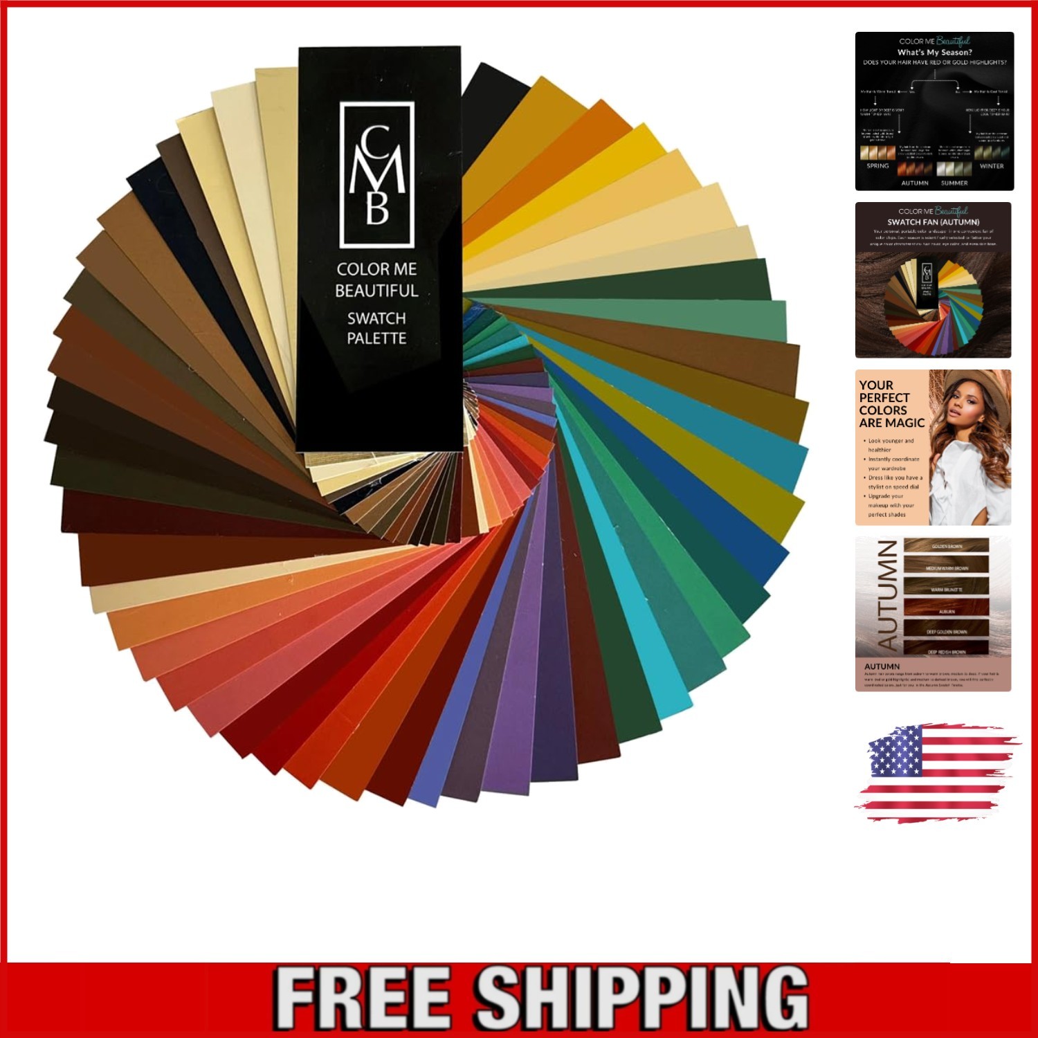 Autumn Color Fan: Your Essential Guide to 48 Fabulous Shades for All Skin Tones