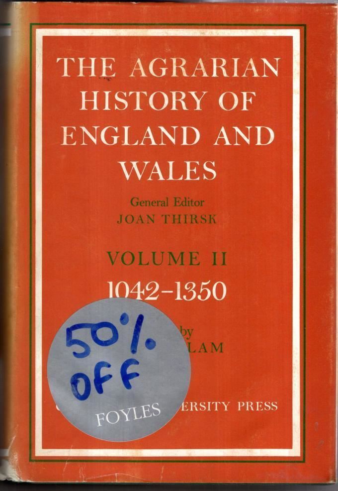 The Agrarian History of England and Wales: Volume 2,