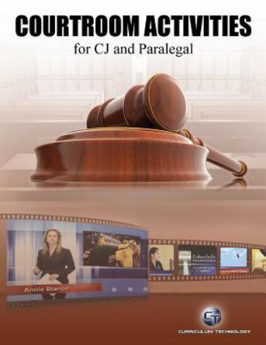 Courtroom Actvities for CJ and Paralegal by Curriculum Technology (2011,…