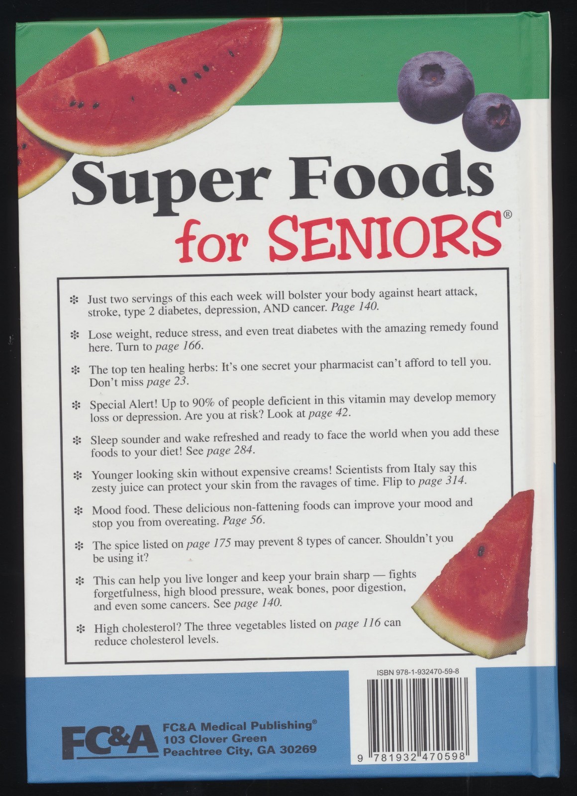 Super Foods For Seniors Eat, Drink and Be Happy by FC&A