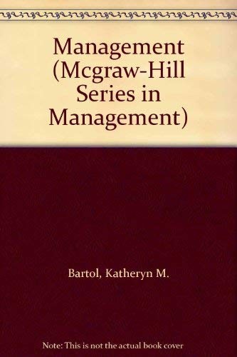 Management (Mcgraw-Hill Series in Management)