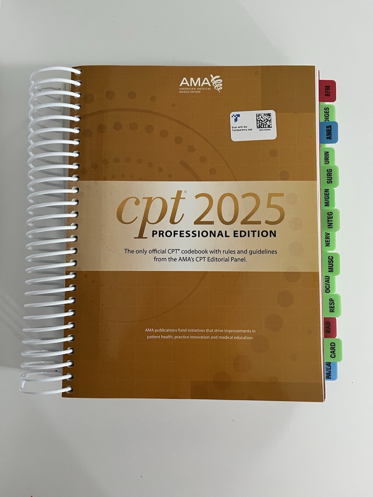 CPT 2025 (AMA): Professional Edition