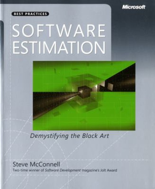Software Estimation : Demystifying the Black Art Paperback Steve