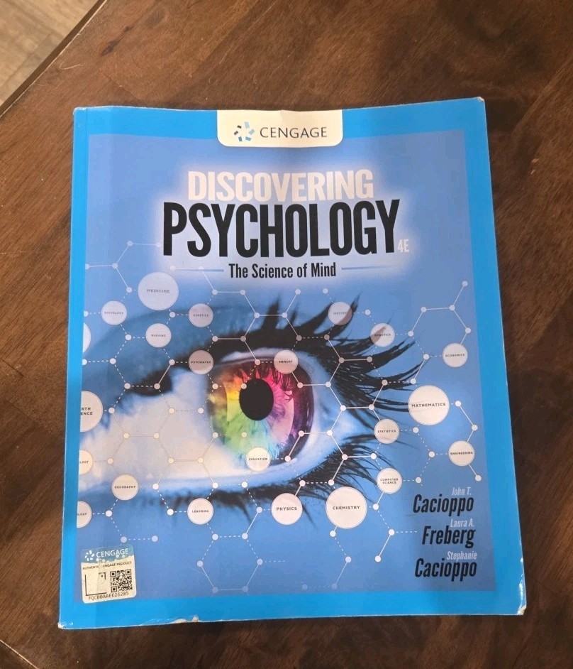 Discovering Psychology: The – Paperback, by Cacioppo John; Freberg -very Good