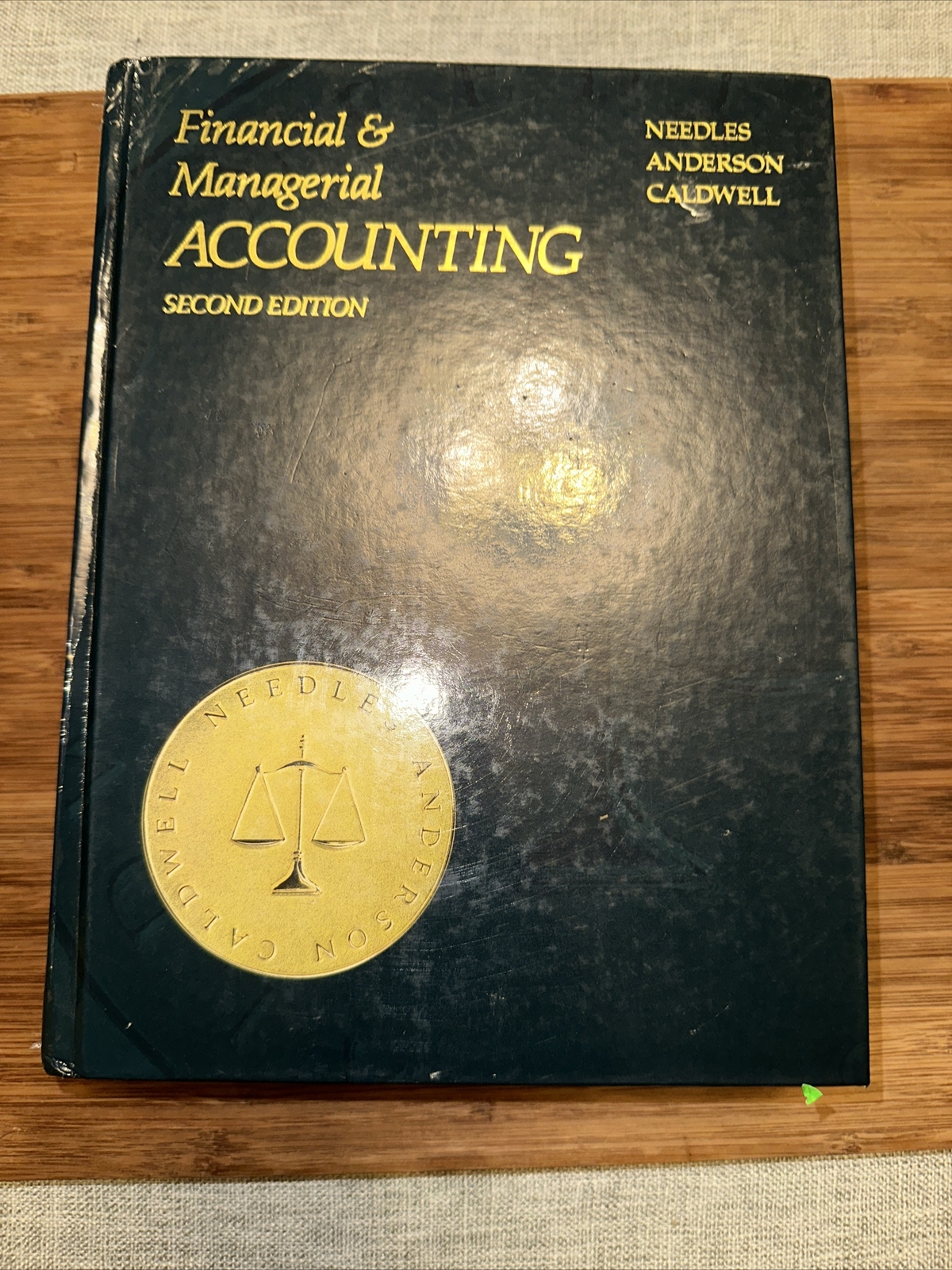 Financial & managerial accounting SECOND ADDITION like new ISBN 0395433495