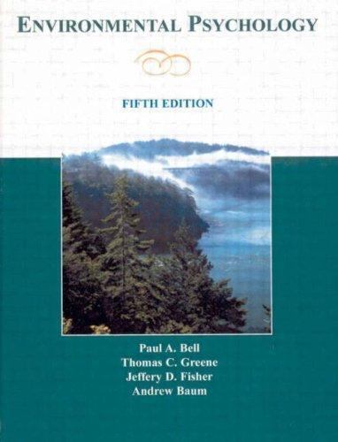 Environmental Psychology, Hardcover by Bell, Paul A., Brand New, Free shippin…