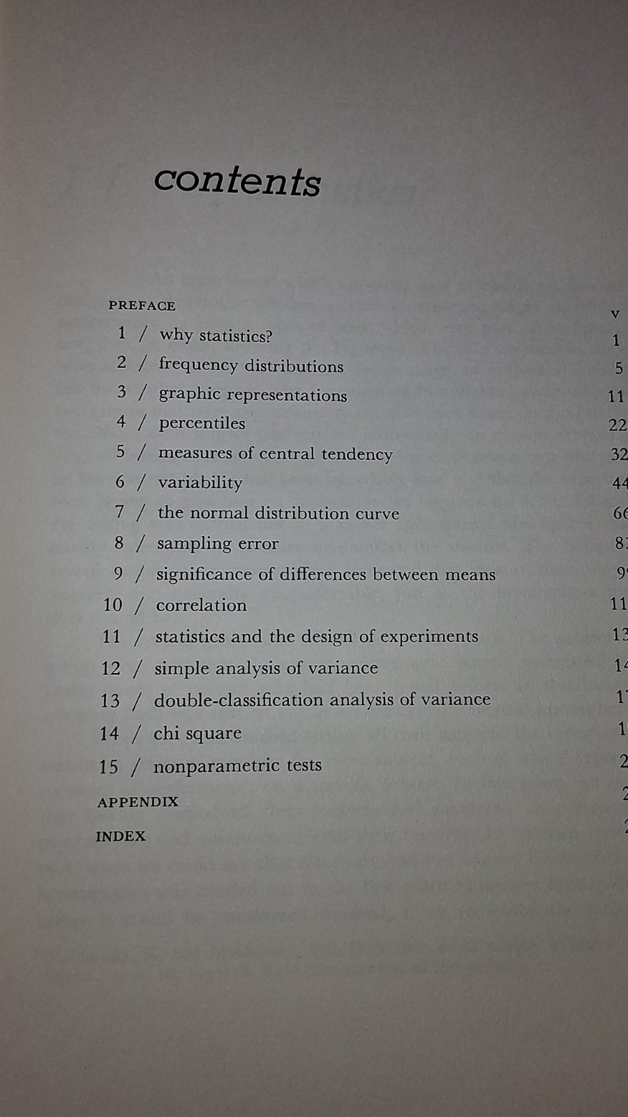 Appleton-Century-Crofts Elementary Statistics 2nd Ed HC 1968 Spence Underwood