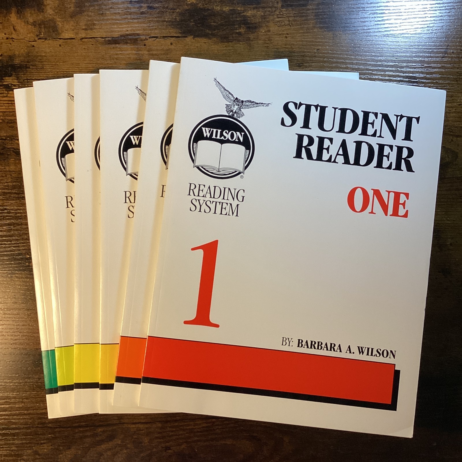 Wilson Reading System Lot Student Readers 1, 2, 3, 4, 5, 6 Barbara A Wilson 3rd