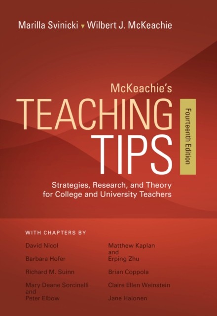 MCKEACHIES TEACHING TIPS by MCKEACHIE SVINICKI Paperback Self Help Business