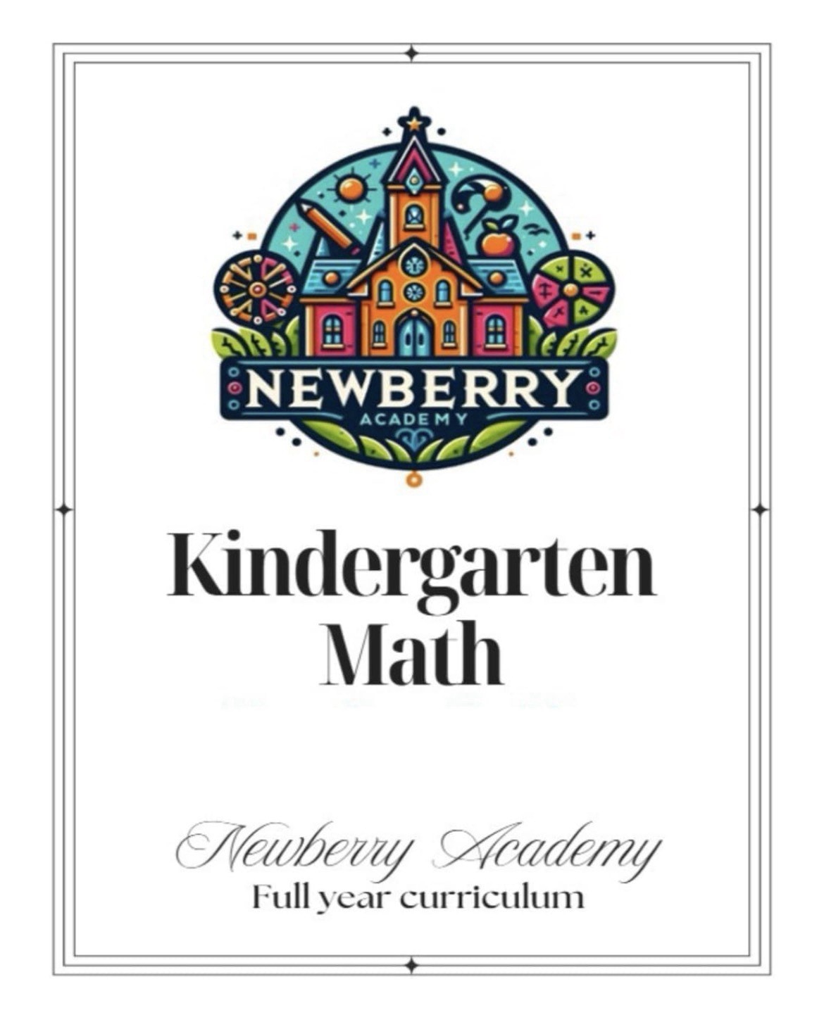 Kindergarten Homeschool Bundle Writing, Sight Words/Phonics Full Year Curriculum