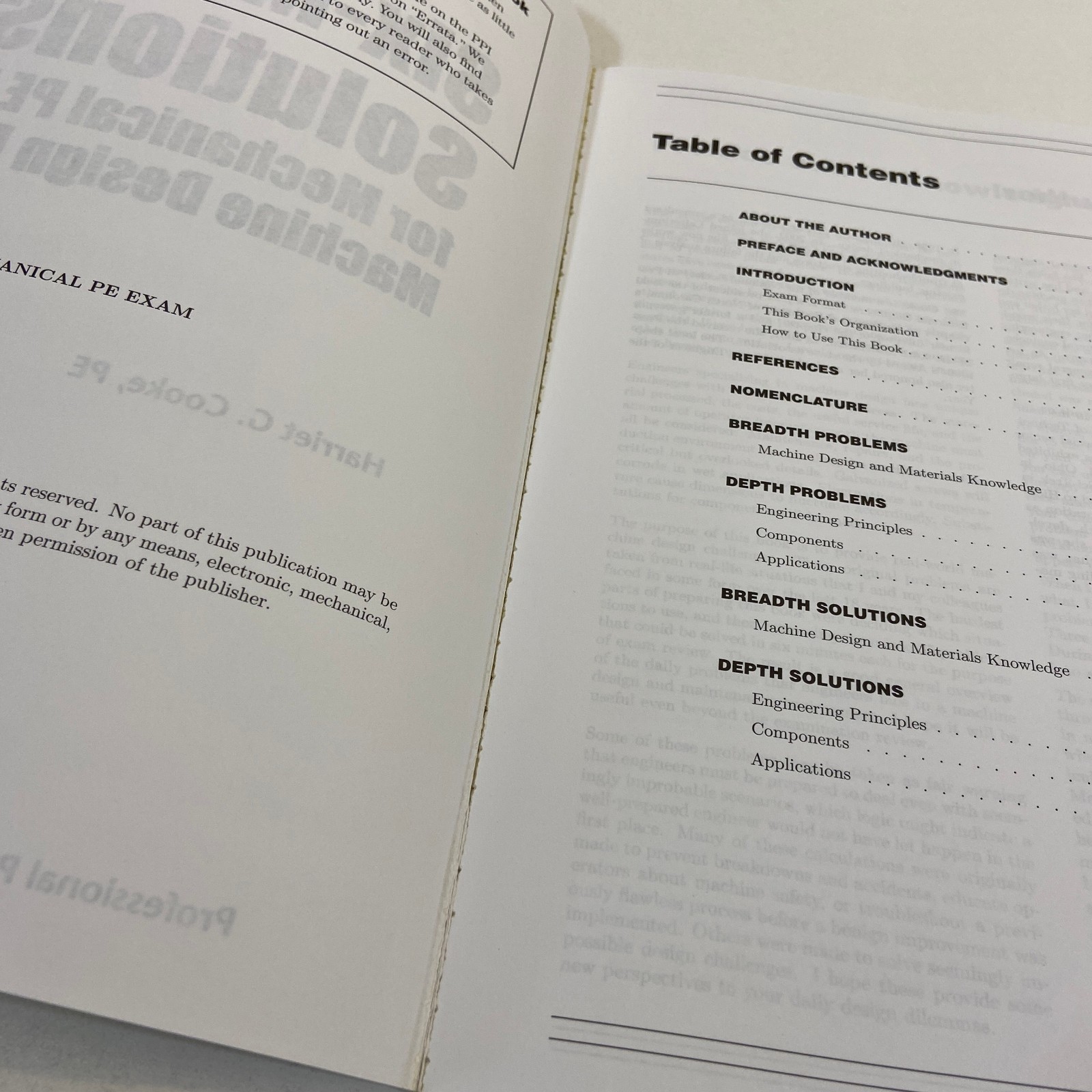 Six Minute Solutions for Mechanical PE Exam Machine Design Problems 2005 TPB