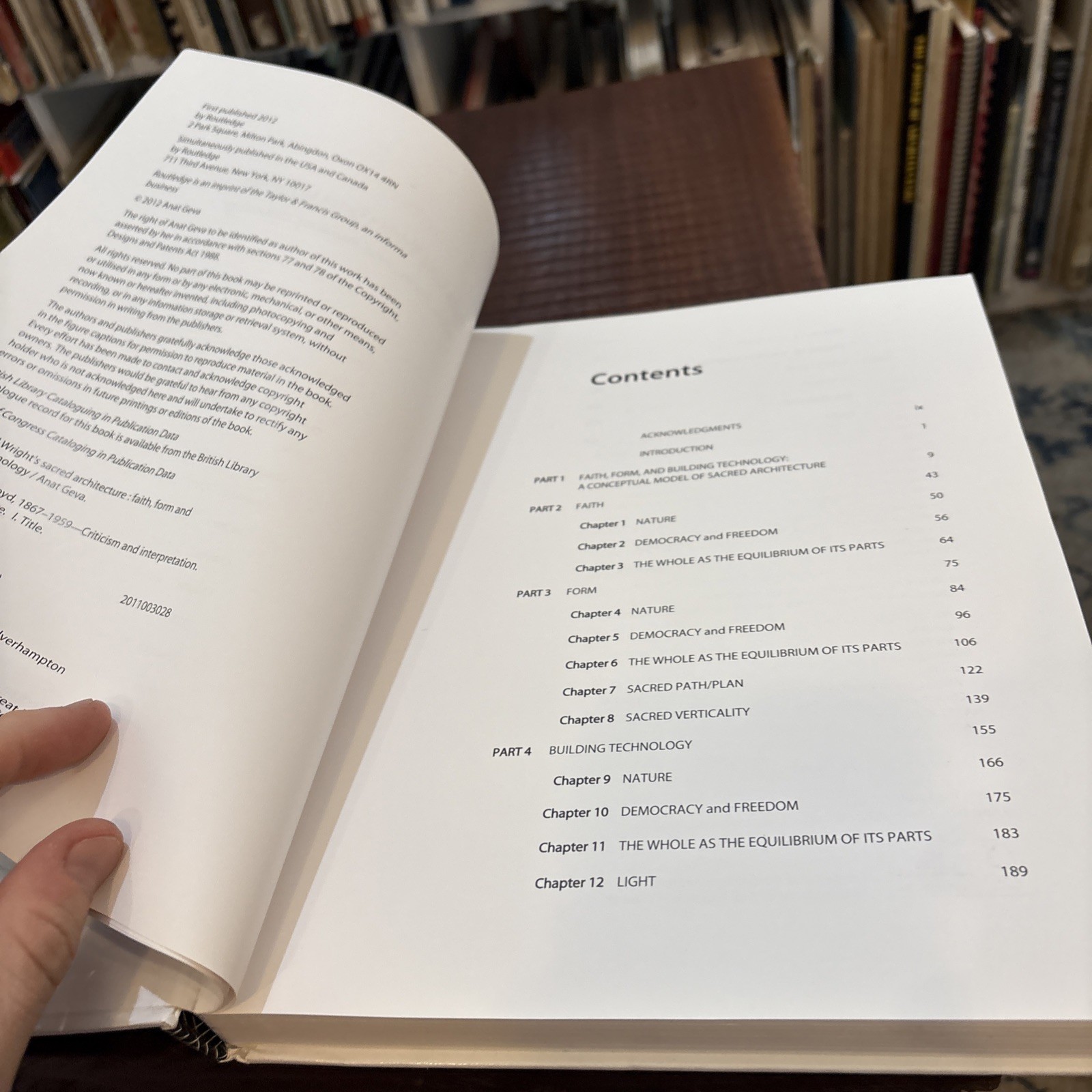 FRANK LLOYD WRIGHT’S SACRED ARCHITECTURE: FAITH, FORM AND By Anat Geva b31
