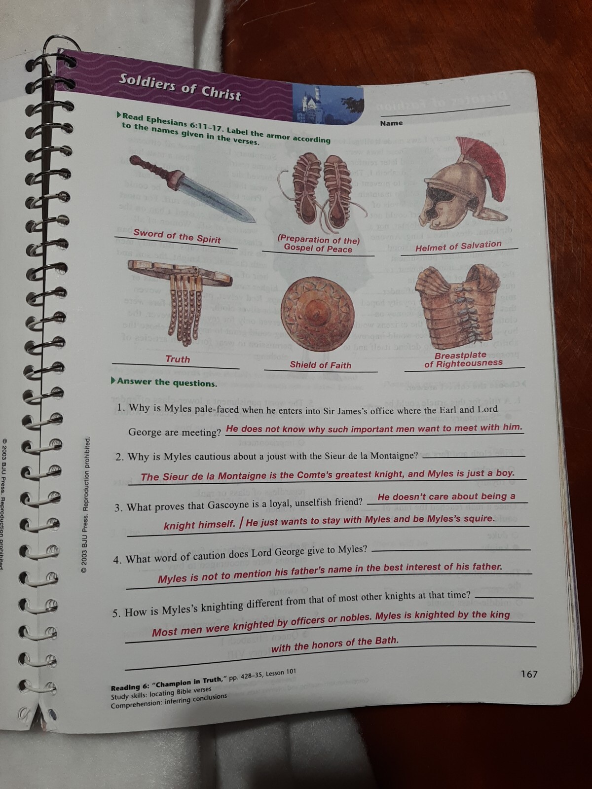 Reading Worktext Teacher Grd 6 by BJU Staff (2004, Trade Paperback)
