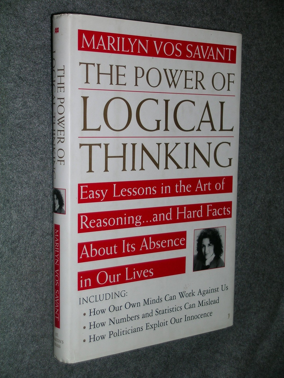 Power of Logical Thinking – Marilyn Vos Savant, Savant – Book – Very Good