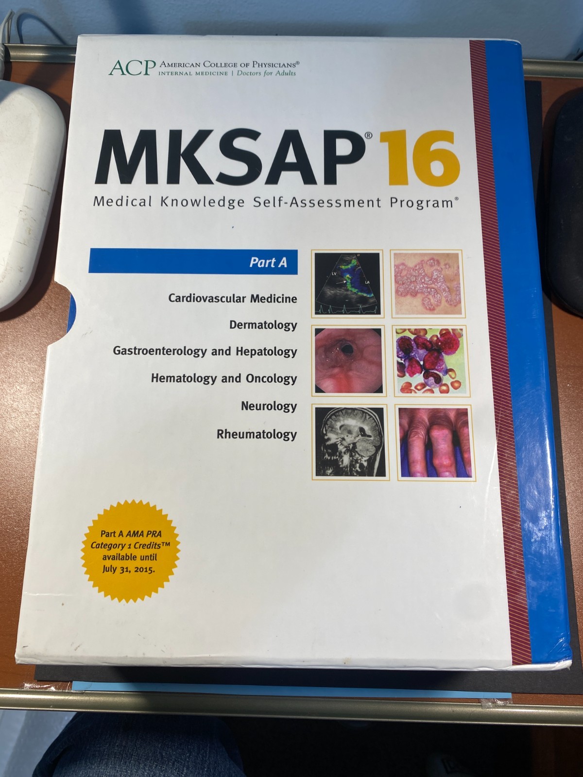 MKSAP 16: Complete Part A & B USED TEXT BOOKS
