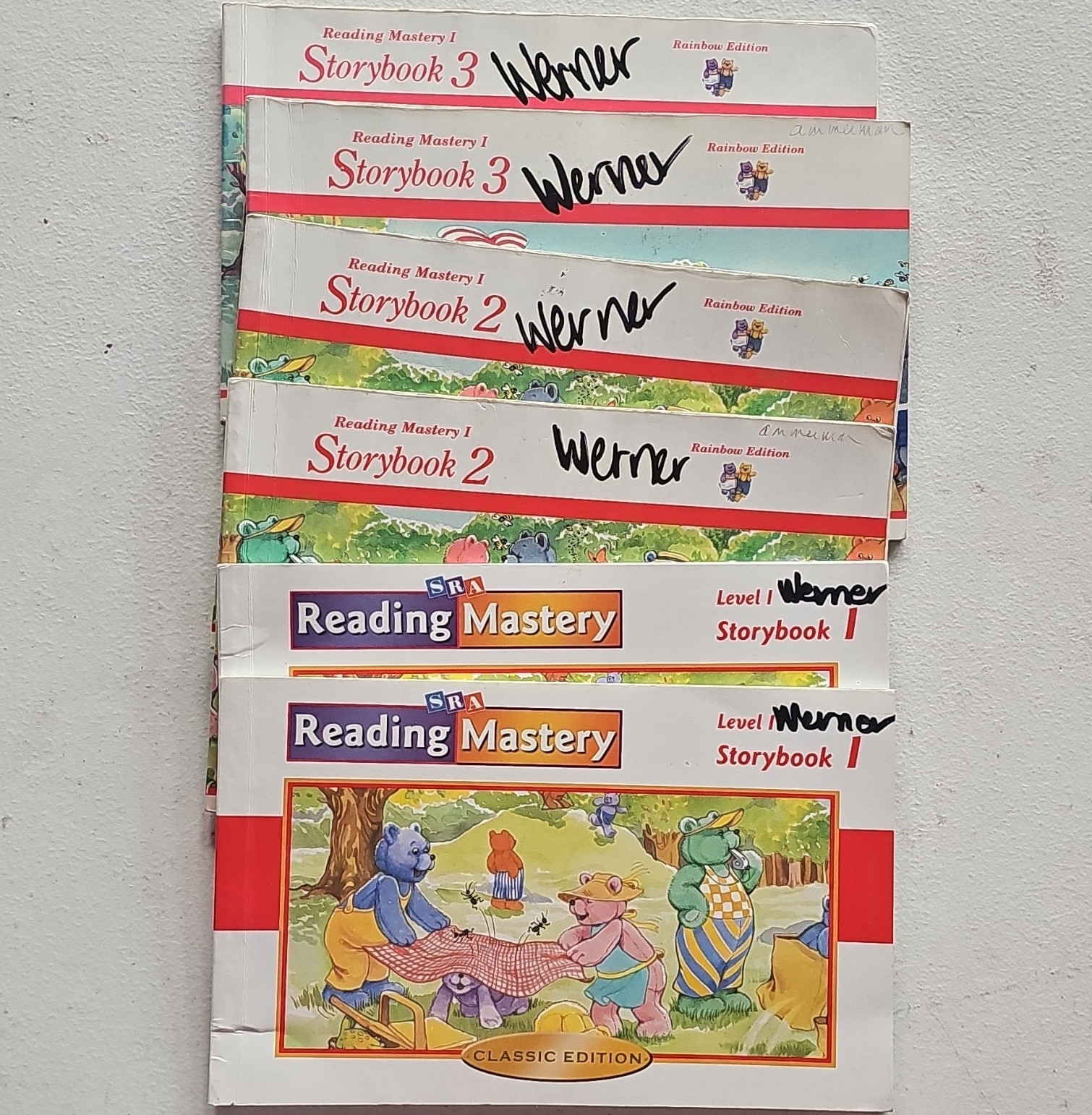 SRA/McGraw-Hill Reading Mastery I Classic Ed PB Level I Storybooks 1-3