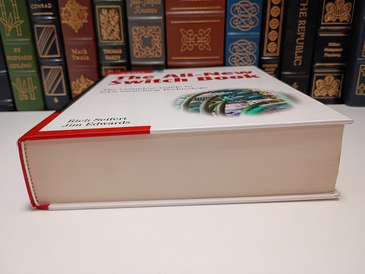 The All-New Switch Book LAN Switching Technology Seifert Edwards Wiley VG+