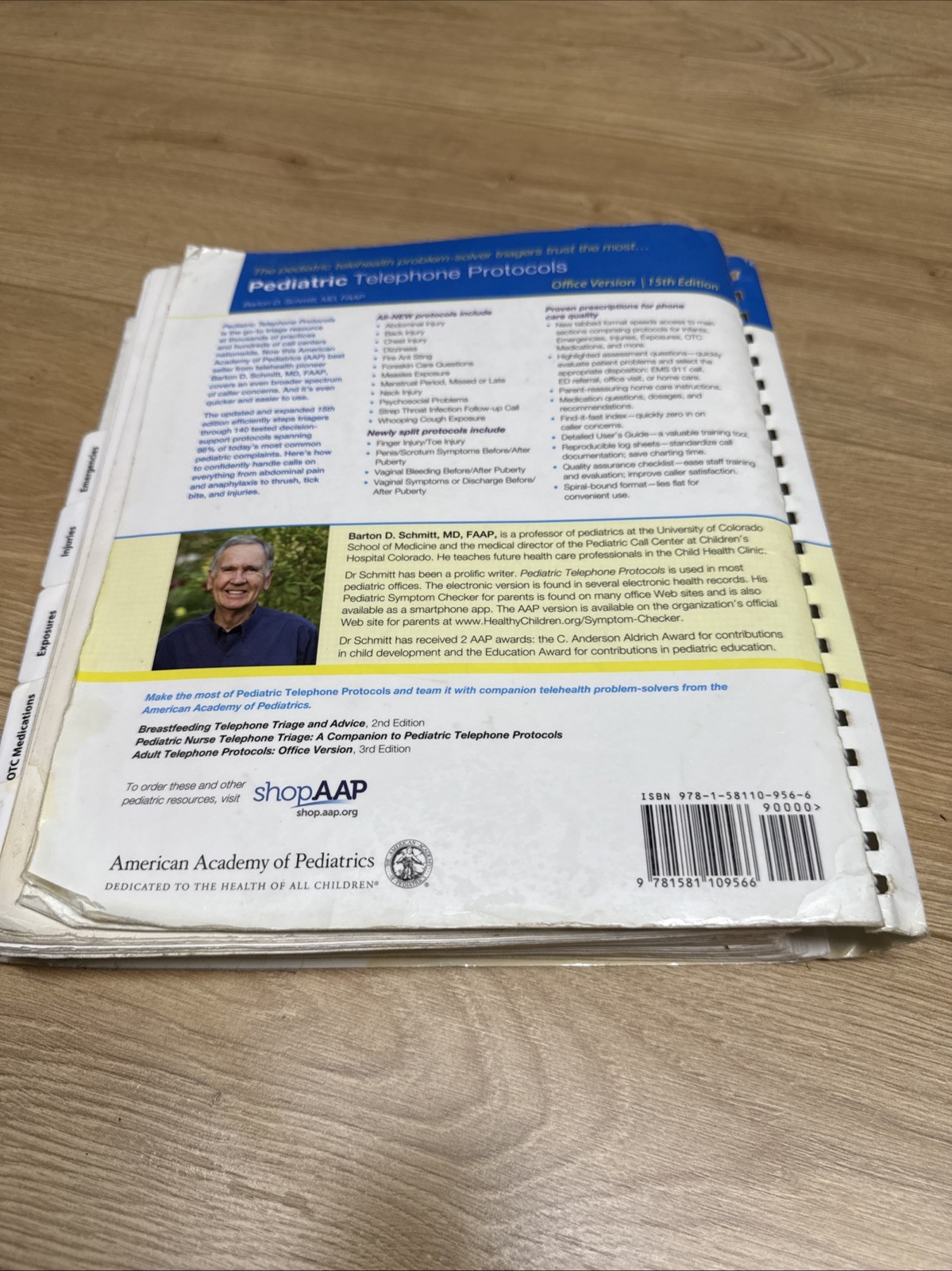 Pediatric Telephone Protocols Office Version Barton D. Schmitt 15th Edition