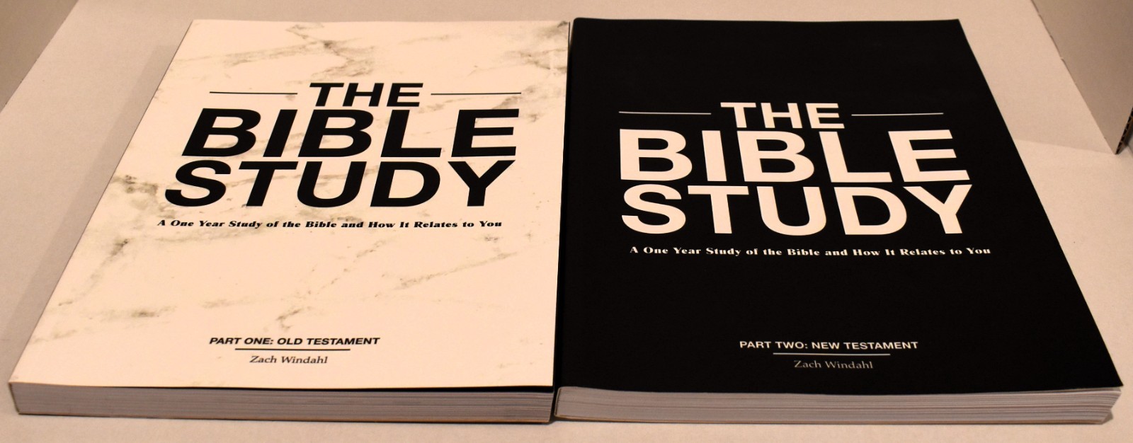The Bible Study Books – Part 1 & 2 (Old & New Testament) by Zach Windahl