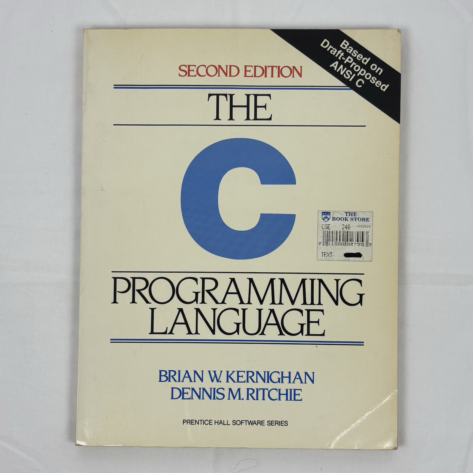 C Programming Language 2nd Edition Kernighan Ritchie 1988 ANSI