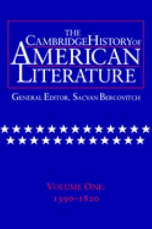 The Cambridge History of American Literature Hardcover