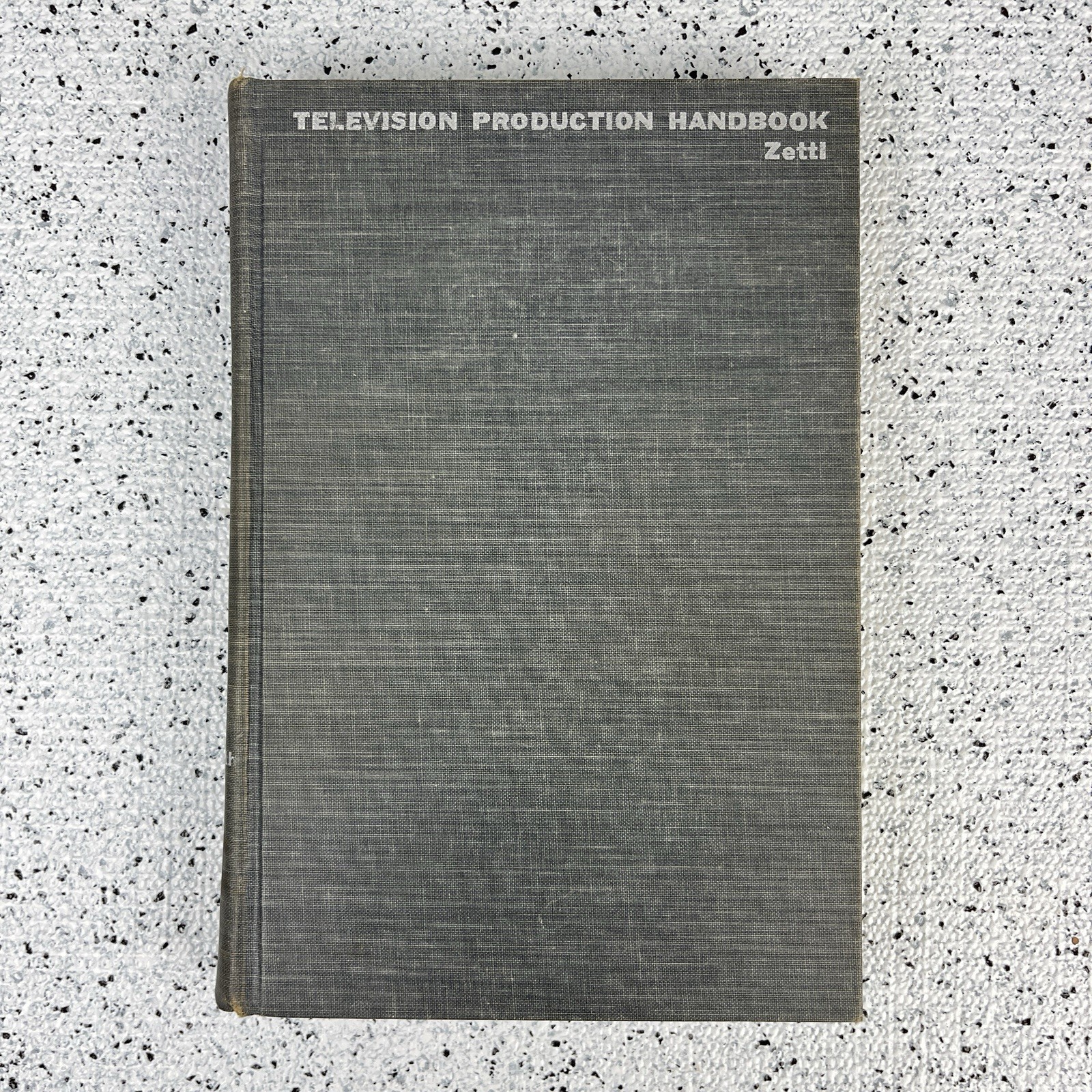 Television Production Handbook Herbet Zettl HC Third Printing 1964