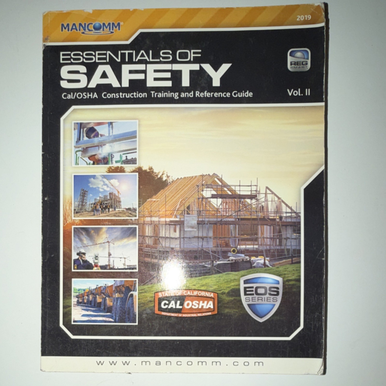Mancomm Essentials of Safety Cal/OSHA Construction Textbook Paperback 2019