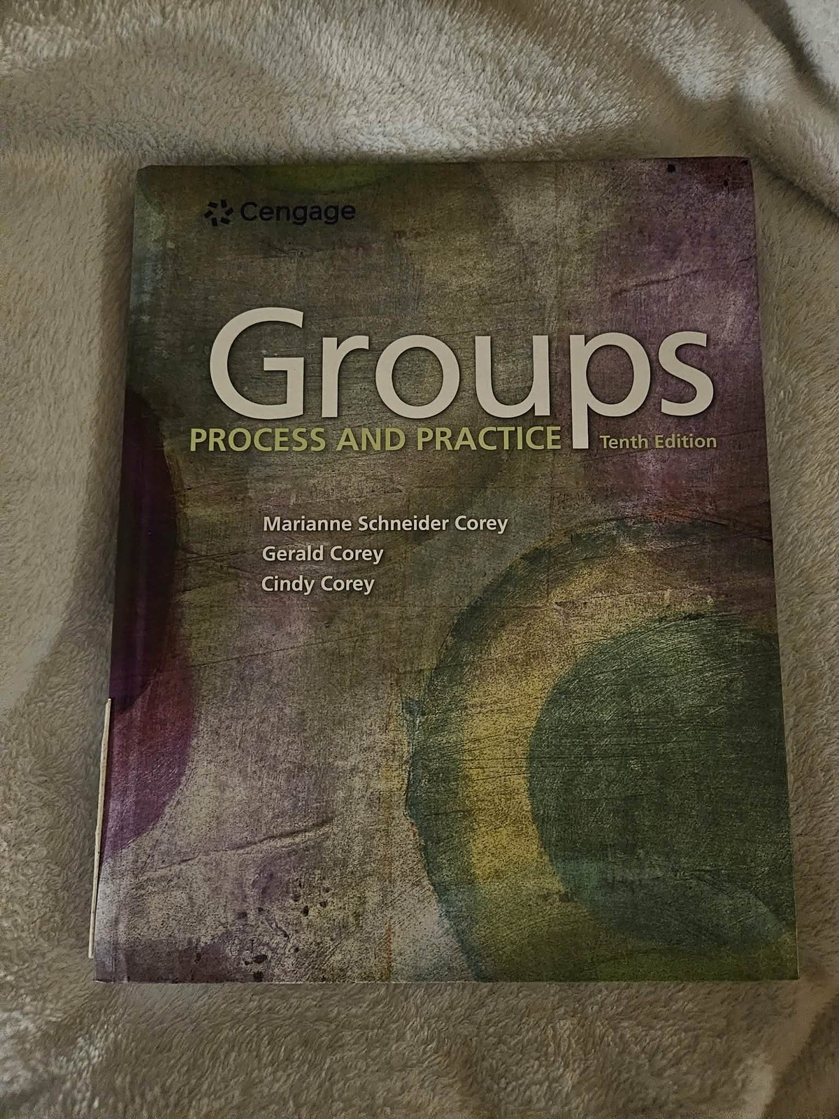 Groups : Process and Practice by Gerald Corey,. 10th Edition Hardcover, Like New