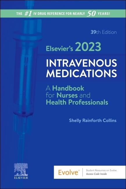 Elsevier’s 2023 Intravenous Medications