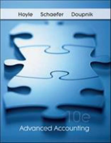 Advanced Accounting by Joe Ben Hoyle, Thomas Schaefer and Timothy Doupnik (2010,