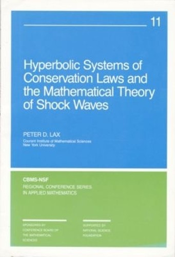 Hyperbolic Systems of Conservation Laws… by Lax, Peter D. Paperback / softback