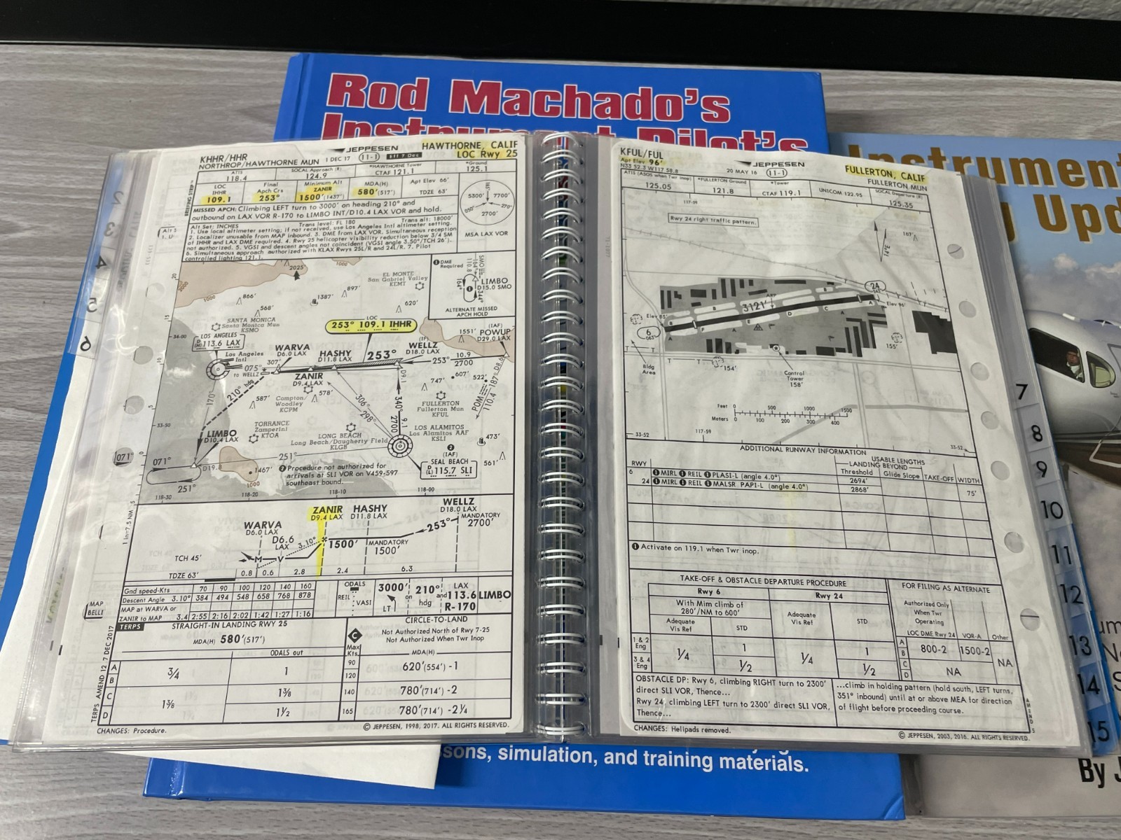 Rod Machado’s Instrument Pilot Handbook & Instrument Flying Update Jeppesen Set