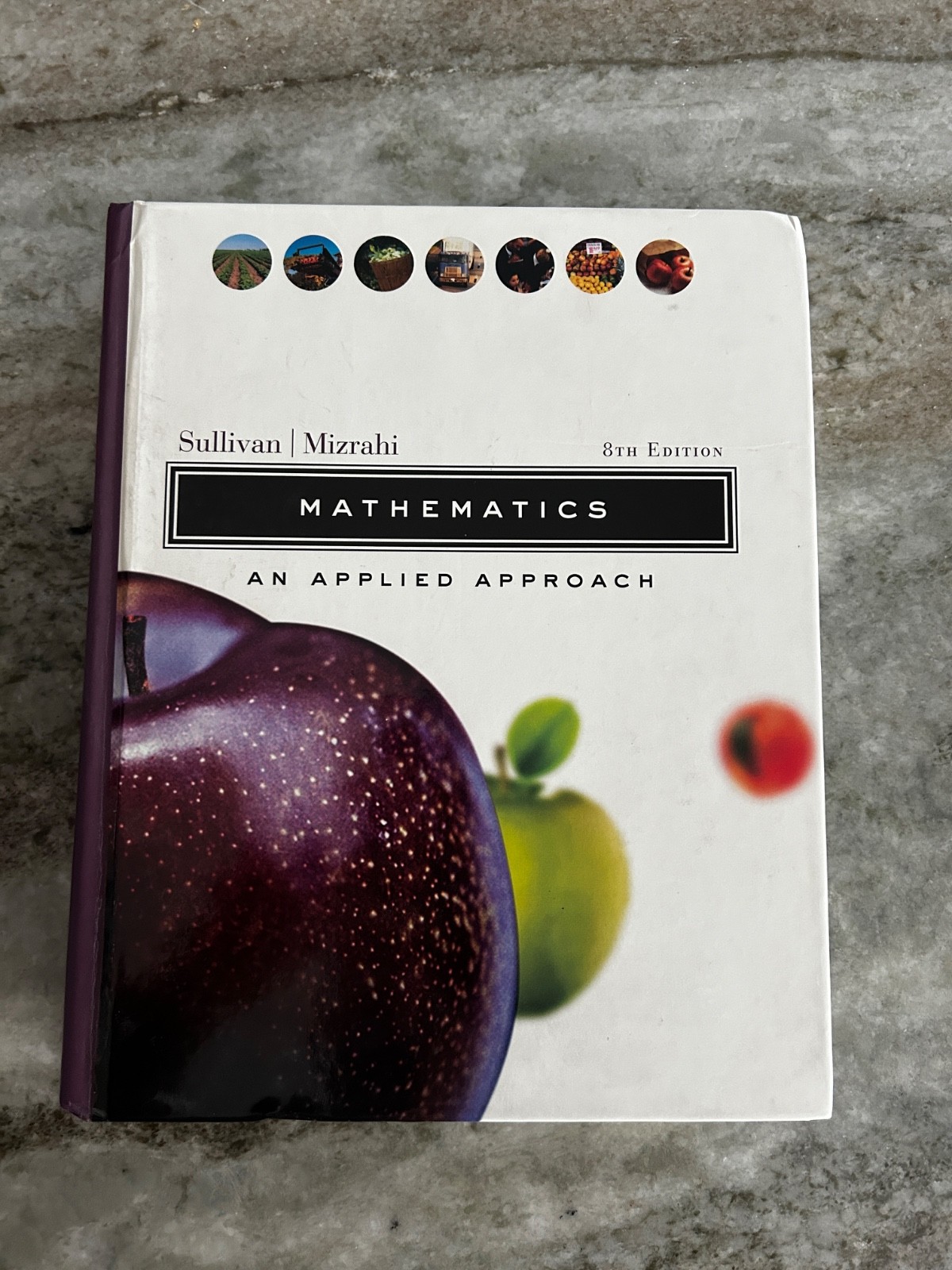 Mathematics: An Applied Approach – 8th Edition (Sullivan & Mizrahi) – Hardcover